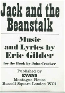 Jack and the Beanstalk (vocal score)(Gilder)