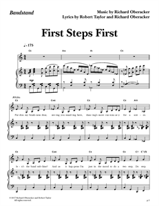 Bandstand - "First Steps First" (Sheet Music)