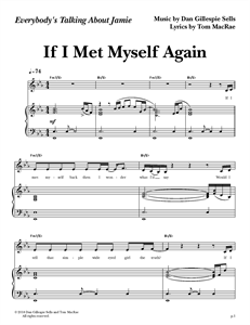 Everybody's Talking About Jamie - "If I Met Myself Again" (Sheet Music)