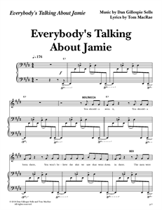 Everybody's Talking About Jamie - "Everybody’s Talking About Jamie" (Sheet Music)