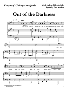 Everybody's Talking About Jamie - "Out of the Darkness" (Sheet Music)