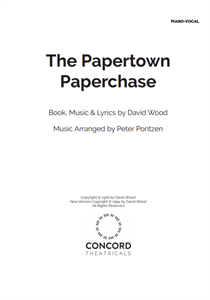 The Papertown Paperchase (Piano-Vocal Score)