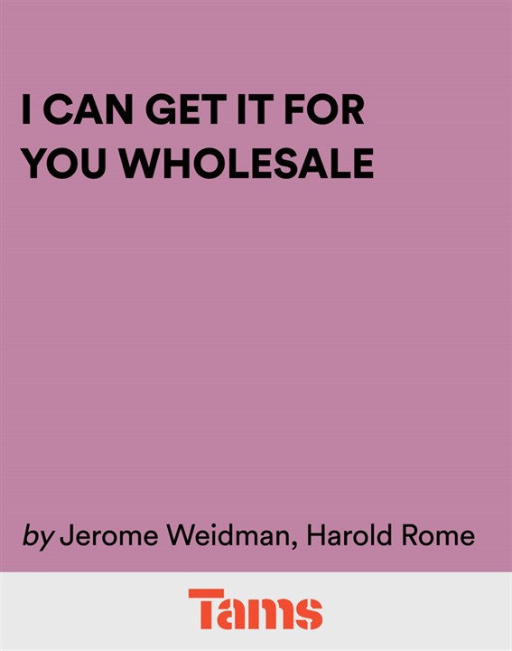 I Can Get It For You Wholesale