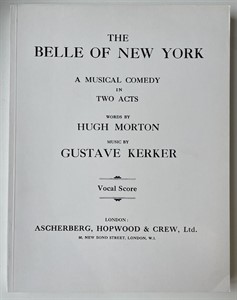 The Belle of New York (Vocal Score)
